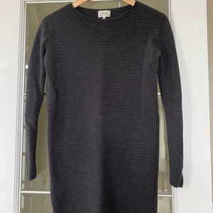 Aritzia Wilfred Silk & Cashmere Sweater Dress - Navy size XXS